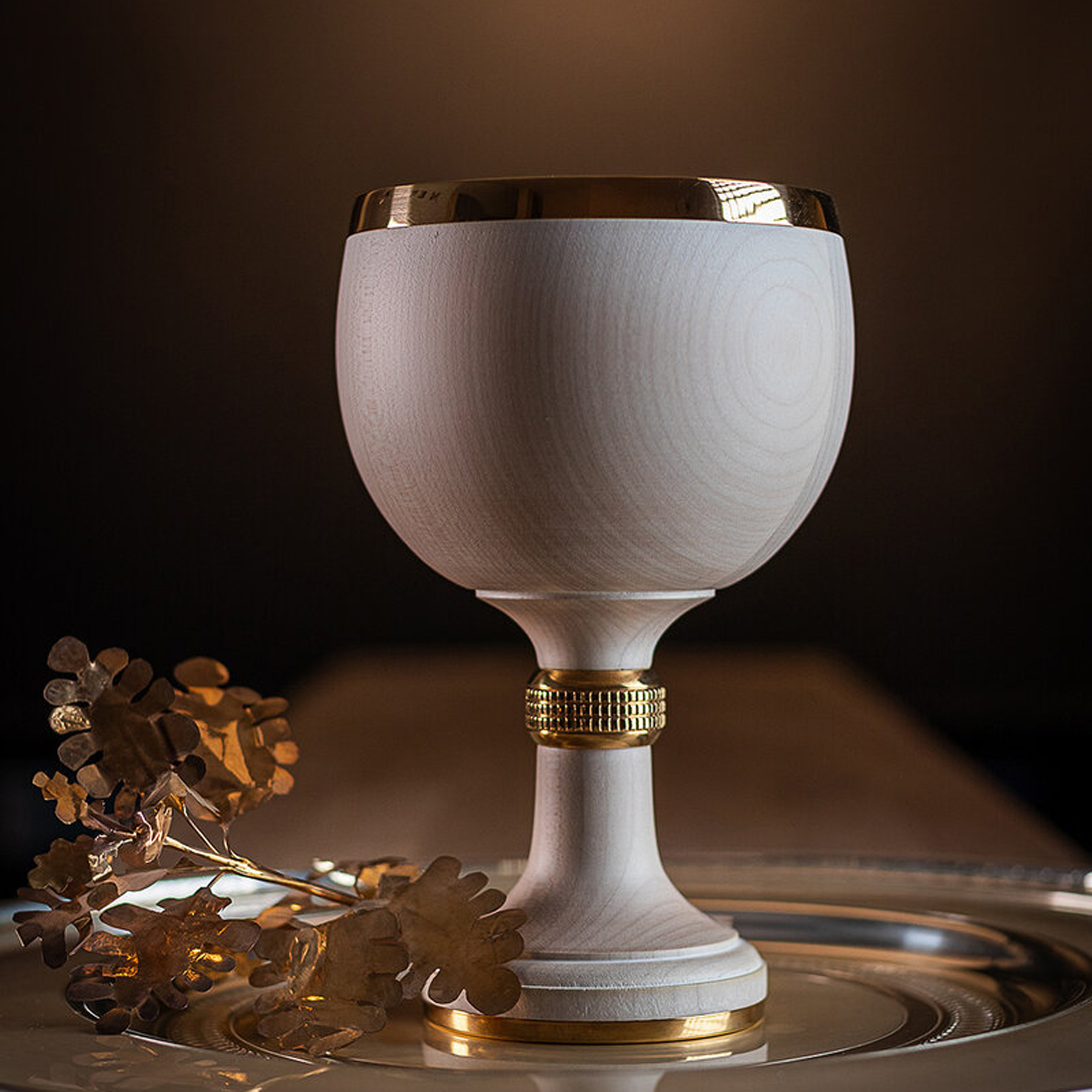 cup with gold cup with gold