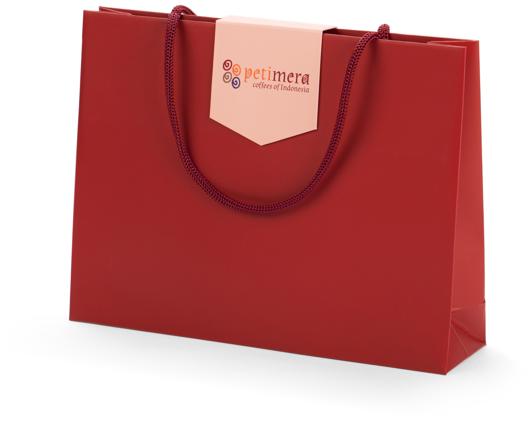 Petimera-laminated-paper-bag-with-magnetic-flap custom luxury paper bags petimera