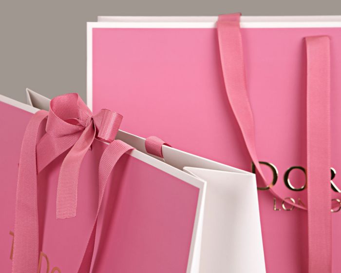 Premium Paper Bag with Ribbons Tia Dorraine