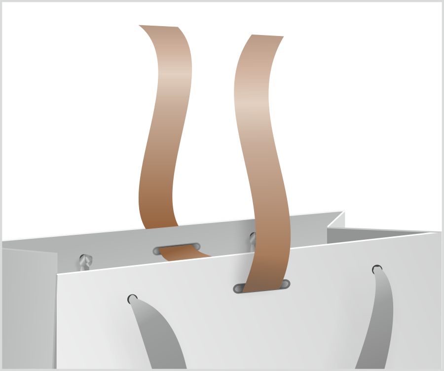 threaded ribbon closure