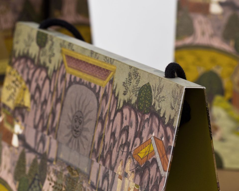 paper bag packaging design Woodstock