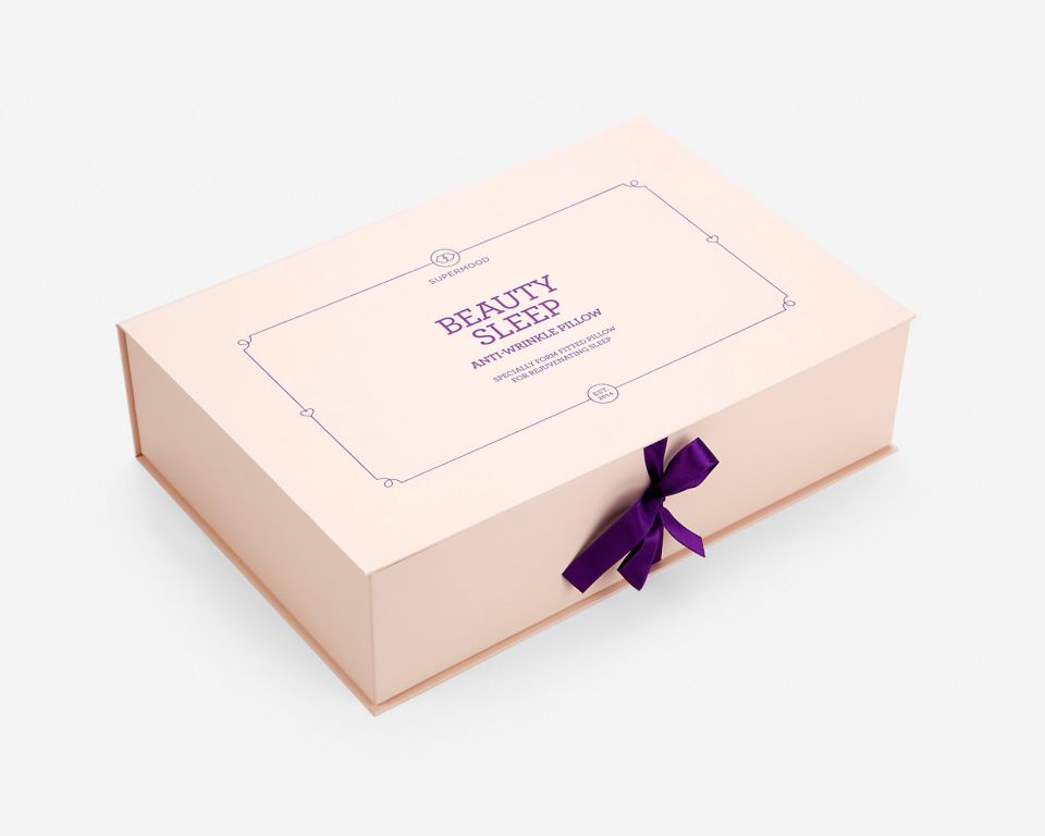 Custom e-commerce box 'Beauty Sleep' by nPack